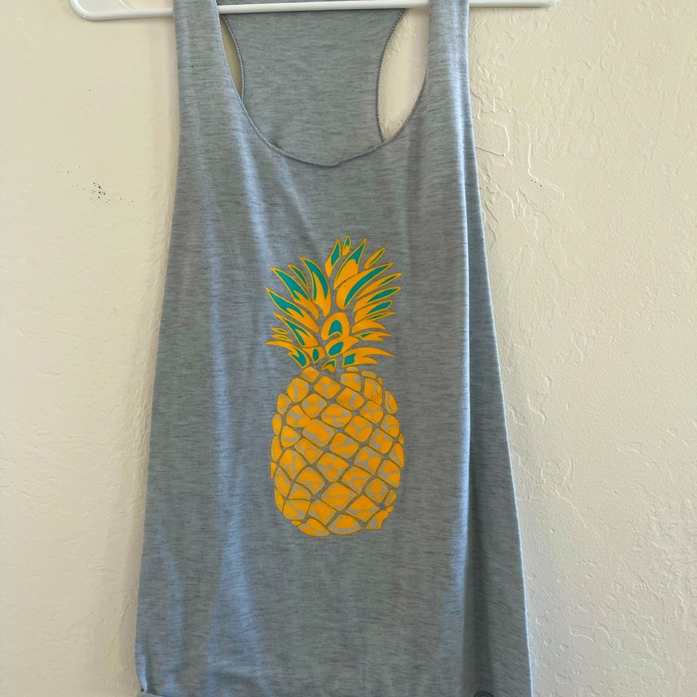 Grey Pineapple Tank